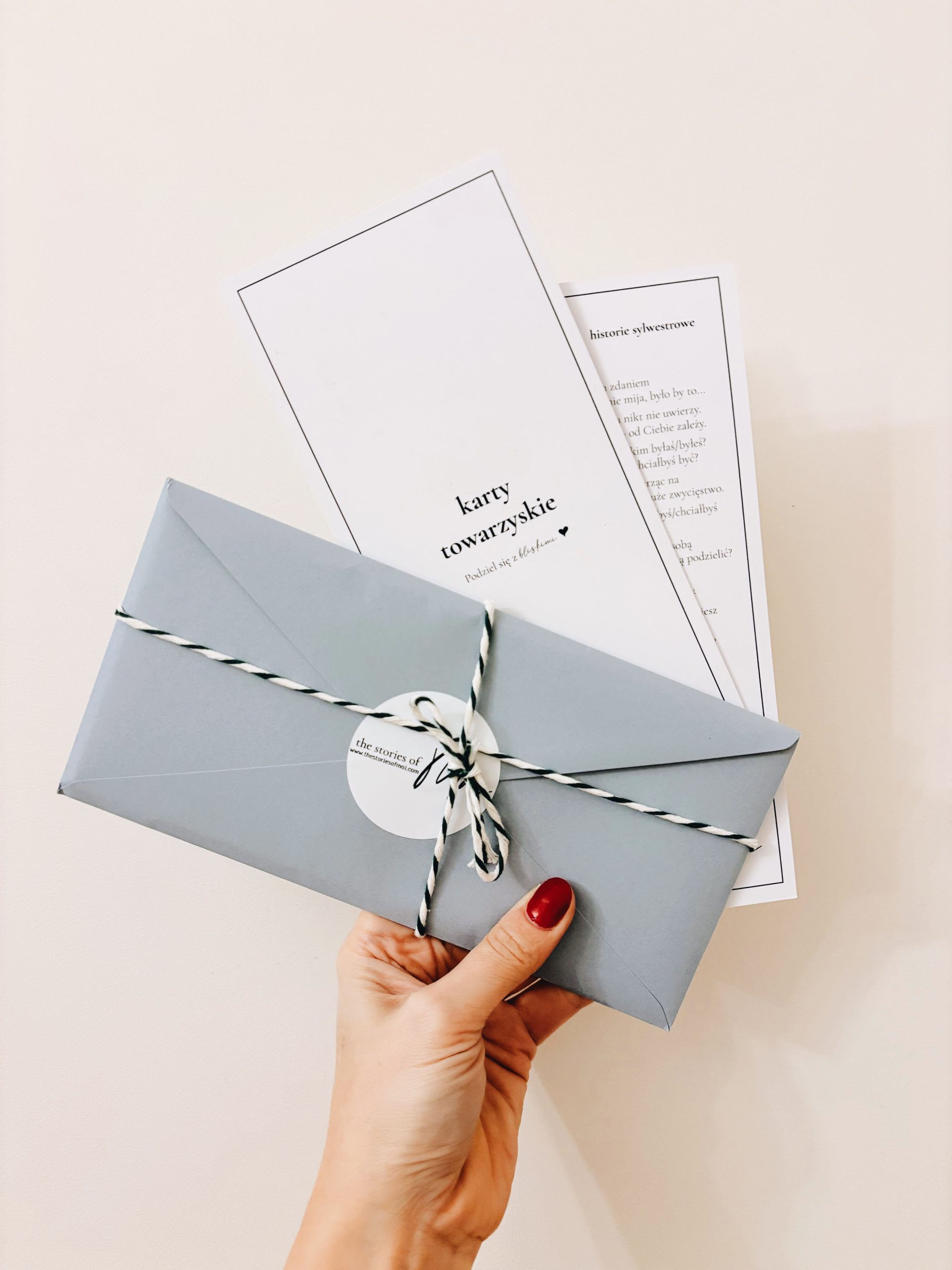 karty towarzyskie // sylwestrowe